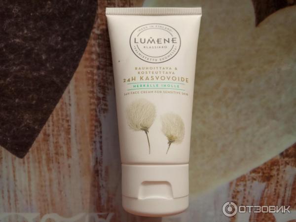 Крем для чувствительной кожи лица Lumene 24H Klassiko Soothing & Hydrating фото