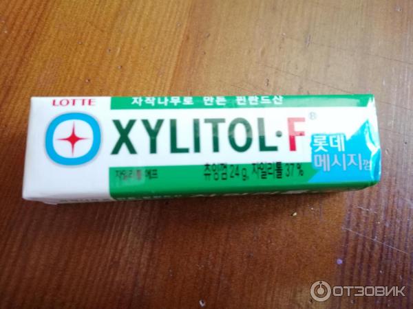 Жевательная резинка Xylitol F фото