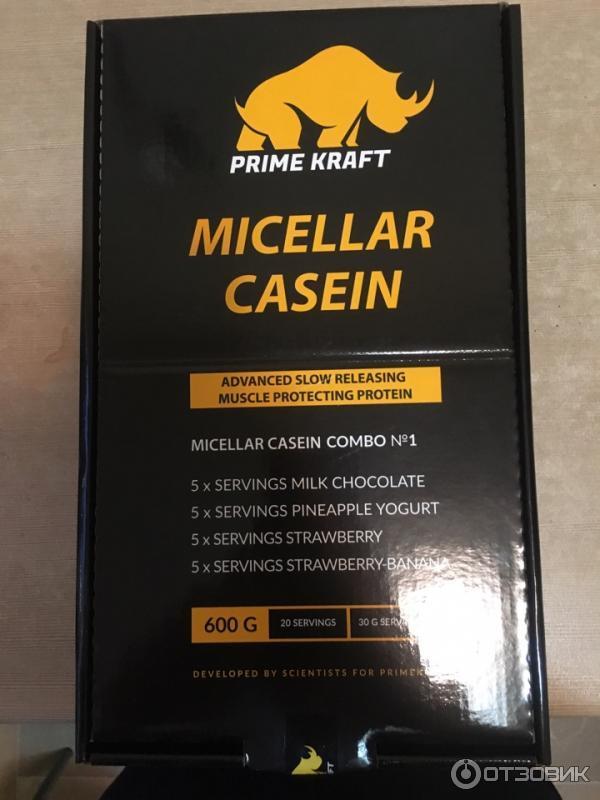 Набор №1 Prime Kraft Micellar Casein, коктейль белково-витаминный фото