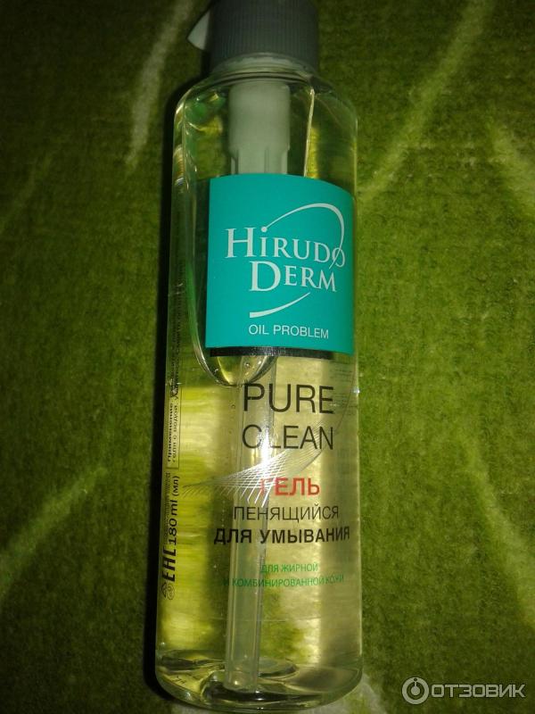 Гель-пенка для умывания Hirudo Derm Pure Clean