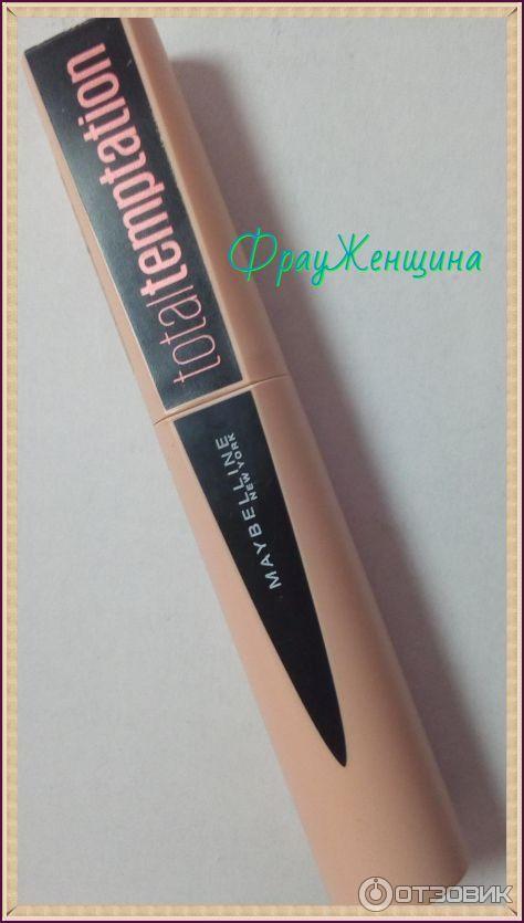 Тушь для ресниц Maybelline Total Temptation фото