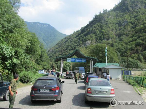 Въезд в заповедник