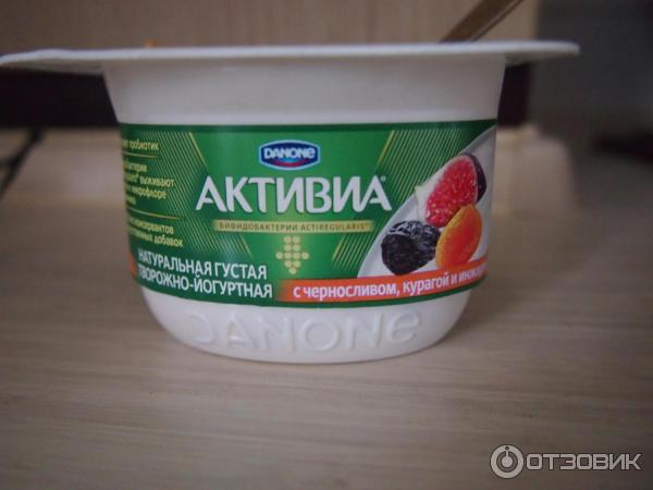 Биопродукт творожно-йогуртный Danone Активиа густая фото