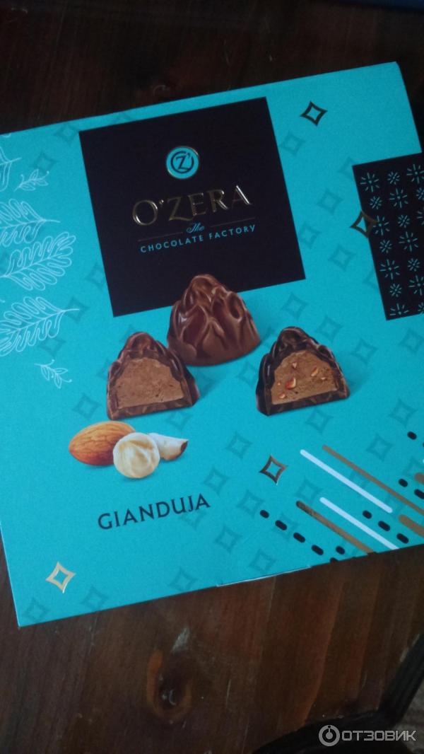 Шоколадные конфеты O'Zera Gianduja фото