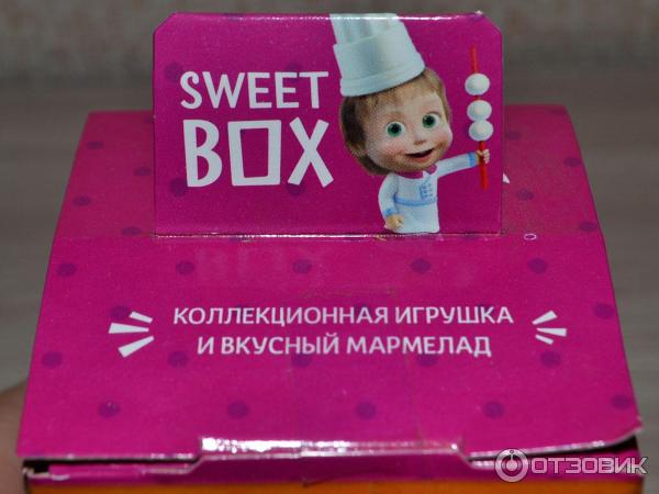 Мармелад с игрушкой Sweet Box Маша и Медведь фото