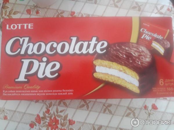 Печенье Lotte Choco Pie фото