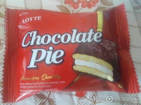 Печенье Lotte Choco Pie фото