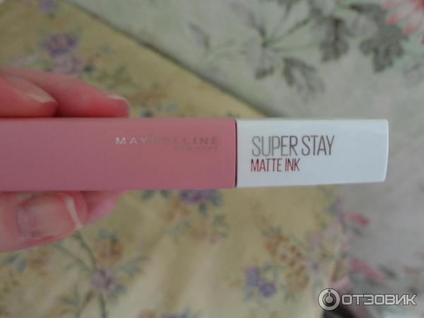 Жидкая матовая помада MAYBELLINE SuperStay Matte Ink фото