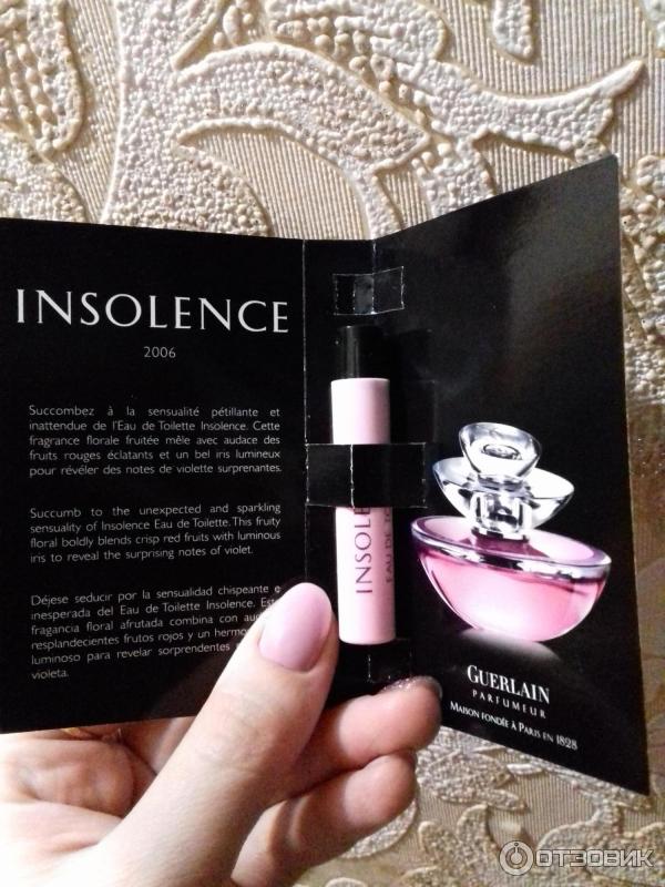 Женская туалетная вода Guerlain Insolence фото