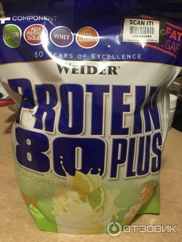 Протеин Weider Protein 80 Plus фото