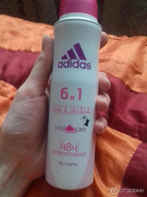 Женский дезодорант-антиперспирант Adidas 6 в 1 Cool Care 48 часов фото