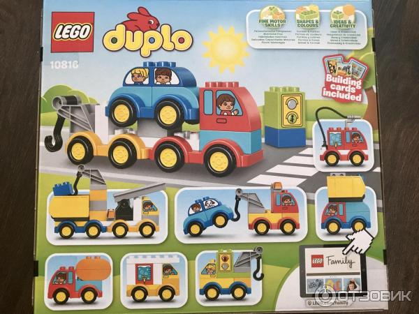 Lego duplo машинки 10816 фото