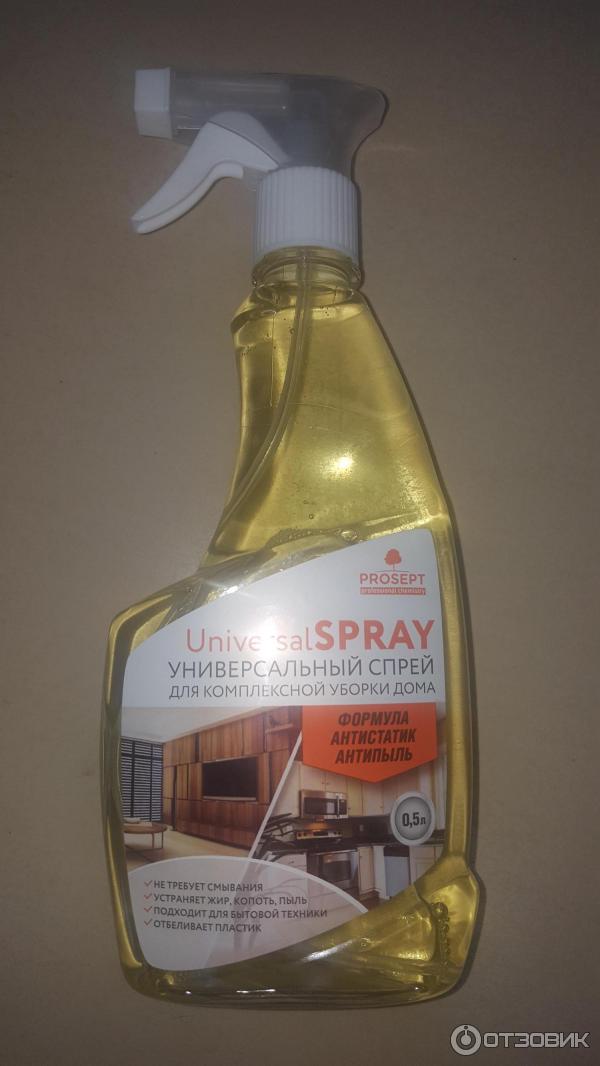 Универсальное моющее чистящее средство Prosept Universal Spray фото