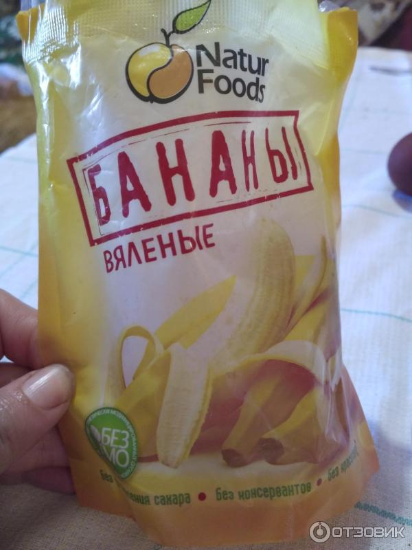 Бананы вяленые Natur Foods фото