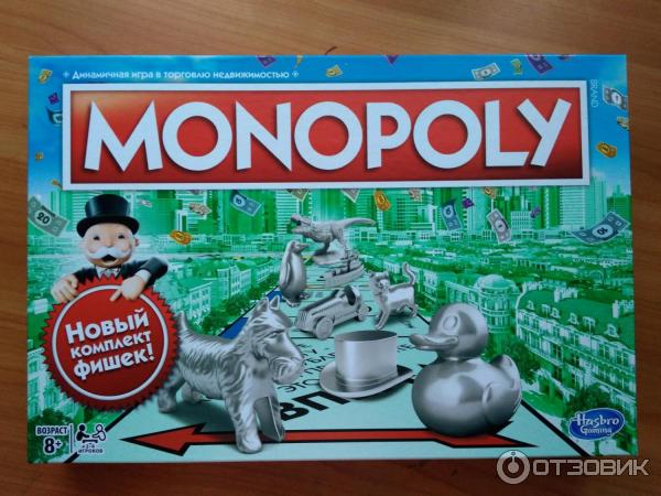 Настольная игра Hasbro Монополия фото