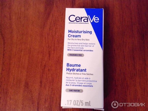 Крем увлажняющий Cerave Moisturizing Cream для нормальной и сухой кожи