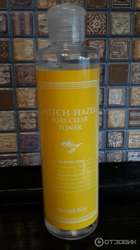 Тоник для лица Secret Key с экстрактом гамамелиса Witch-Hazel Pore Clean Toner фото