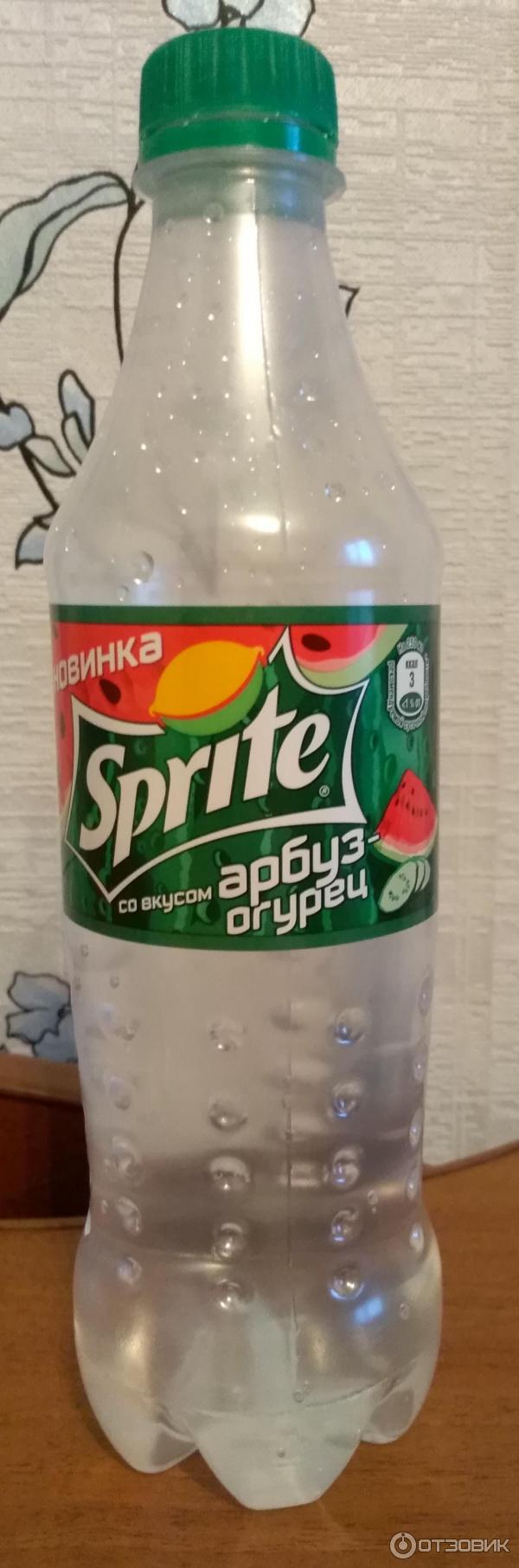 Отзыв о Газированный напиток Sprite | Освежающий арбуз-огурец