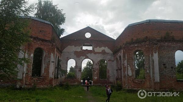 заброшенная лютеранская кирха в городе Лахденпохья