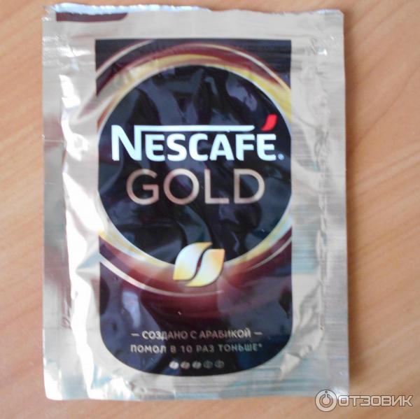 Кофе Nescafe Gold NEW растворимый сублимированный с добавлением натурального жаренного молотого кофе фото