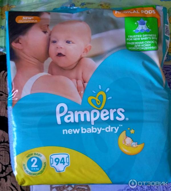 Подгузники Pampers New Baby-Dry фото