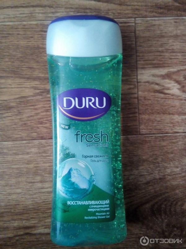 Гель для душа Duru fresh sensations Горная свежесть фото