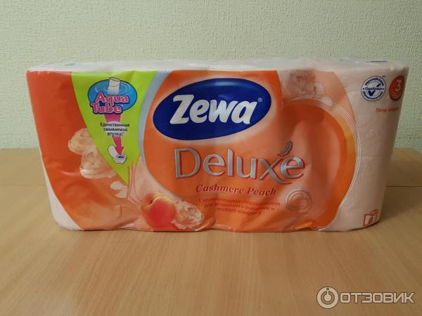 Туалетная бумага Zewa Deluxe фото