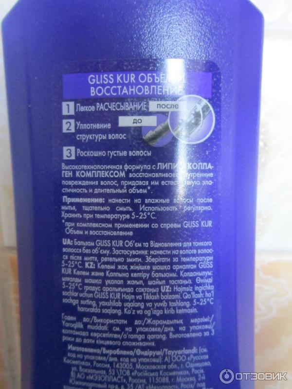 Бальзам для волос Schwarzkopf Gliss Kur