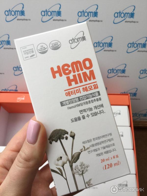 Корейский комплекс для иммунитета Atomy Hemohim фото