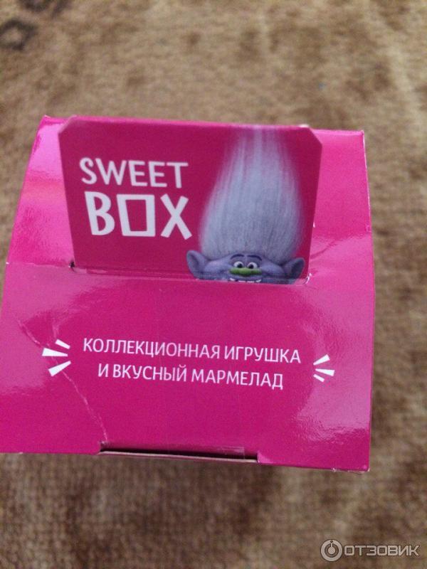 Мармелад с игрушкой Sweet Box Тролли фото