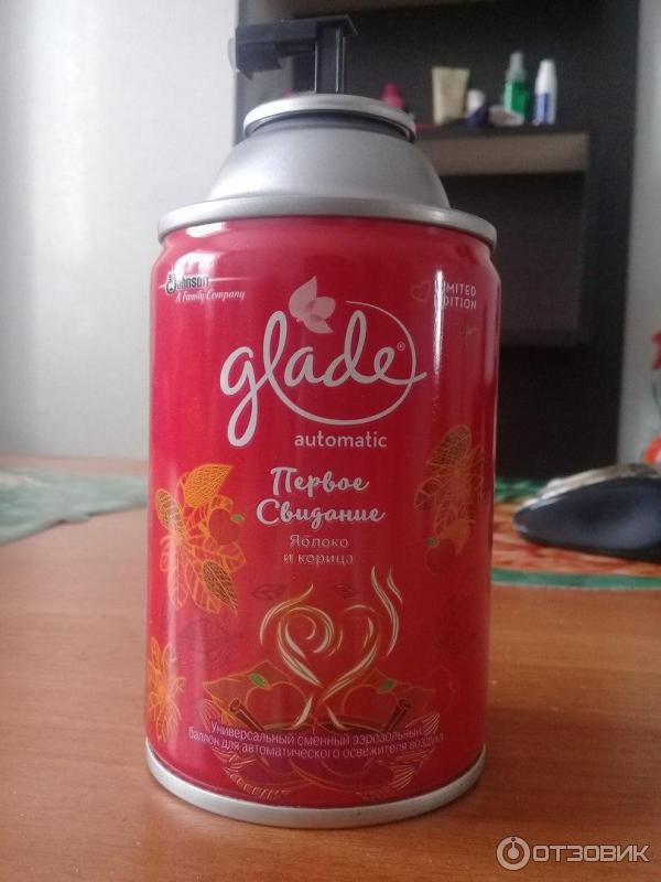 Glade automatic Яблоко и корица фото