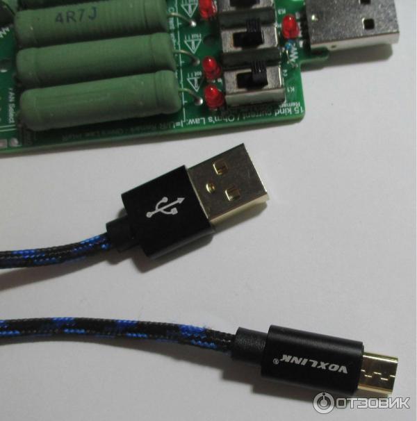 Кабель Voxlink USB 2.0 micro-B