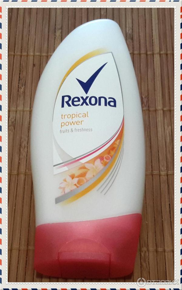 Гель для душа Rexona Тропическая свежесть фото