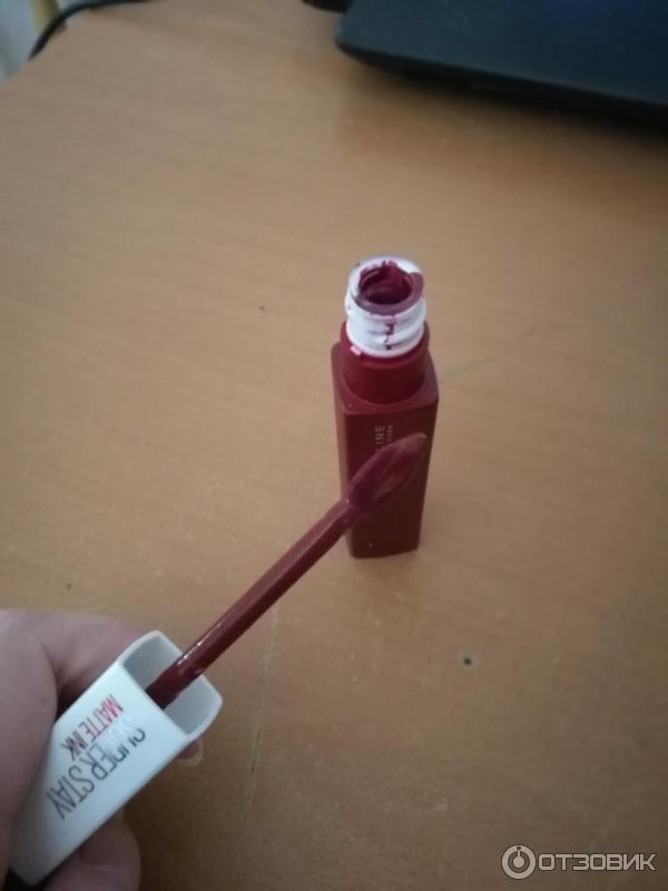 Жидкая матовая помада MAYBELLINE SuperStay Matte Ink фото