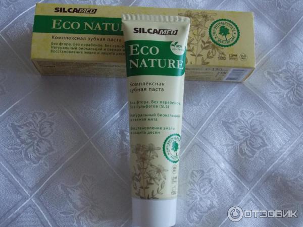 Зубная паста SILCA MED Eco NATURE фото