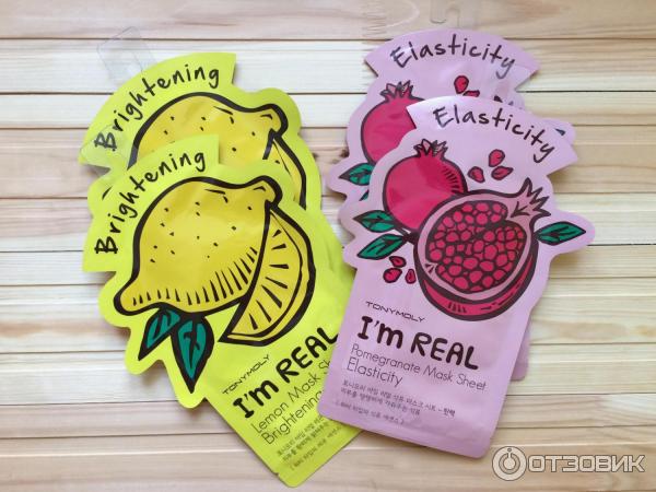 Tony Moly I am Real Pomegranate Mask Sheet Elasticity