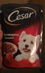 Корм для собак Cesar фото