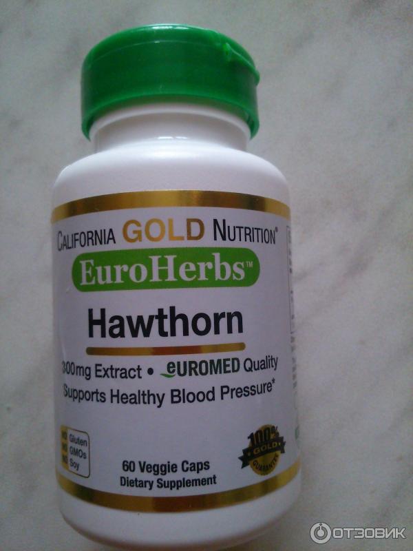 Боярышник (Hawthorn) California Gold Nutrition фото