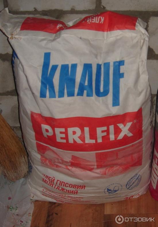 Клей гипсовый монтажный Knauf PerlFix фото