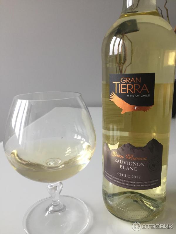 Вино сухое белое Gran Tierra Sauvignon Blanc фото