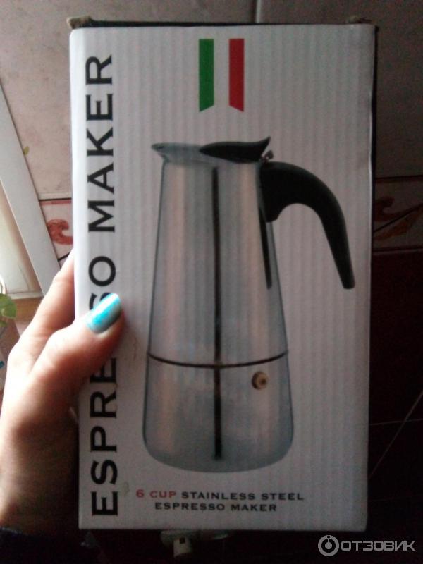 Гейзерная кофеварка Espresso Maker фото