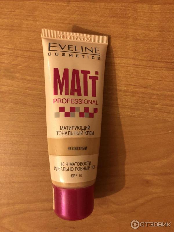 Тональный крем Eveline Cosmetics Matt Professional фото