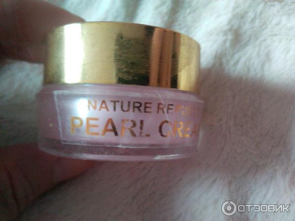 Жемчужный крем для лица Nature Republic Pearl Cream with Mineral Oil фото