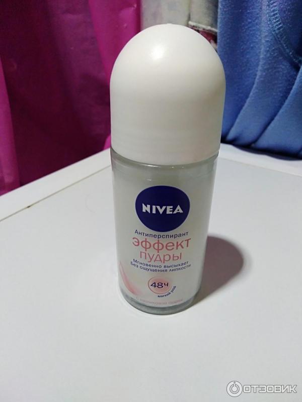 Шариковый дезодорант-антиперспирант Nivea Эффект пудры фото