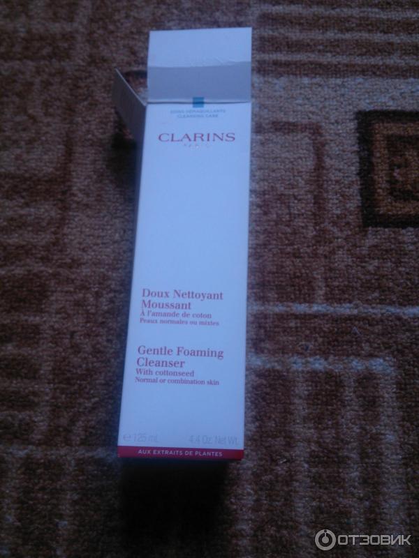 Пенка Clarins Gentle Foaming Cleanser With Cottonseed фото