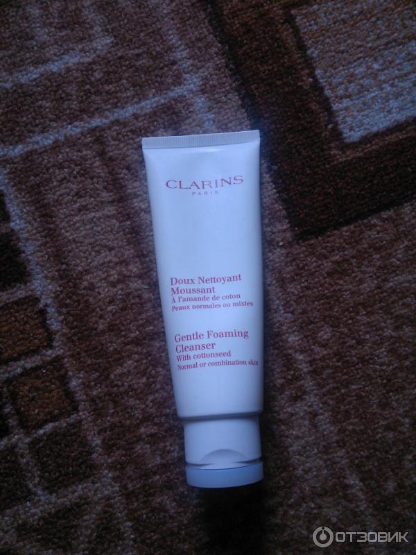 Пенка Clarins Gentle Foaming Cleanser With Cottonseed фото