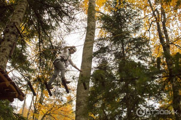 Кавказский заповедник гузерипль веревочный парк