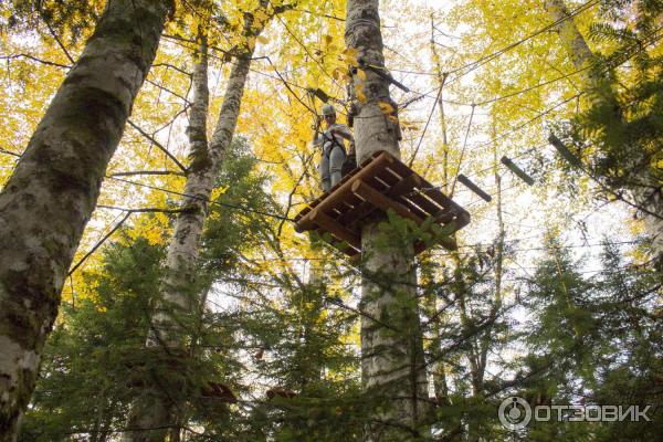 Кавказский заповедник гузерипль веревочный парк