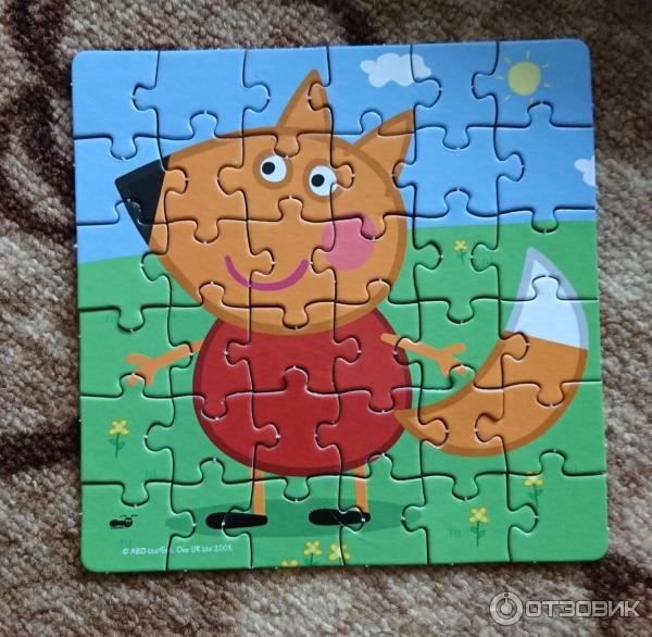 Набор пазлов 4 в 1 Peppa Pig Origami Puzzle Друзья фото