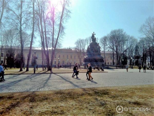 Кремлевский парк Великий Новгород